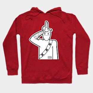 Loser Ninja BW Hoodie